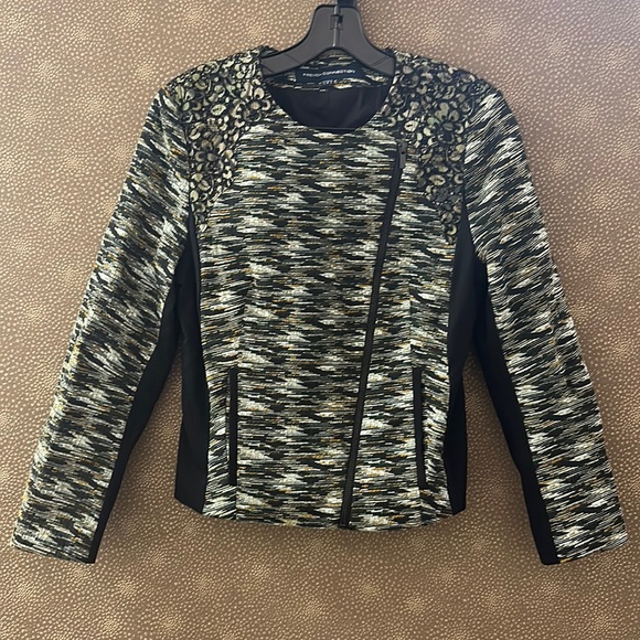 🔥🔥🔥French Connection Moto Jacket Size Medium - Picture 7 of 10